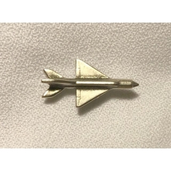 Mig 21 znaczek 3D samolot na pins stare srebro (id: 230)